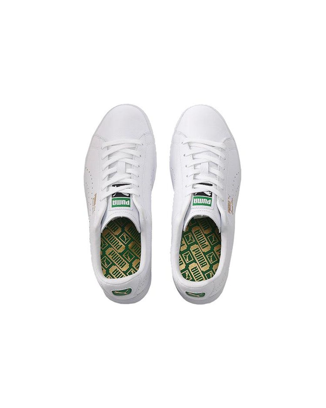 PUMA White Court Star Nm Retro Casual Low Tops Skateboarding Shoes for men