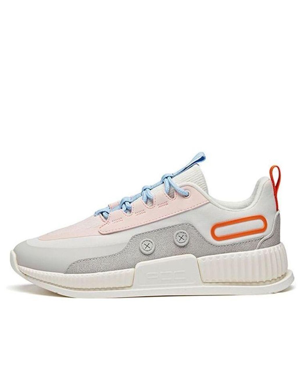 Anta White (Wmns) Life Series Sneakers 'Refuse Mediocrity'