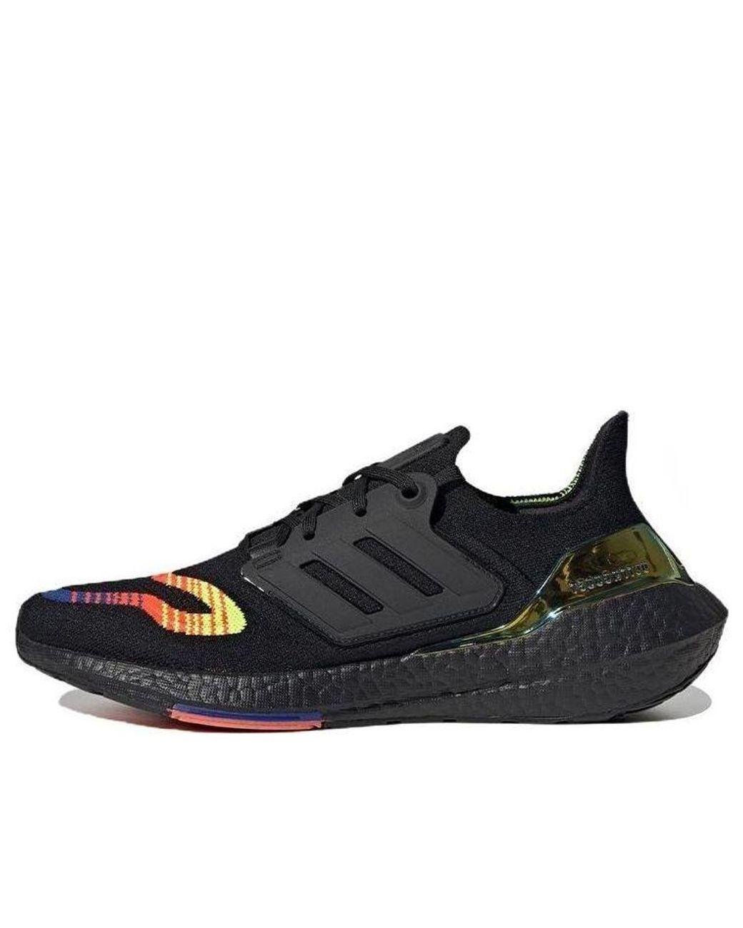 Adidas Black Ultraboost 22 'Linear Energy' for men