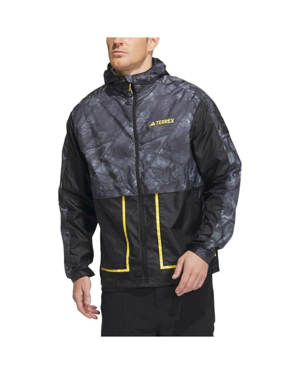 Adidas Blue National Geographic Wind.Rdy Jacket for men