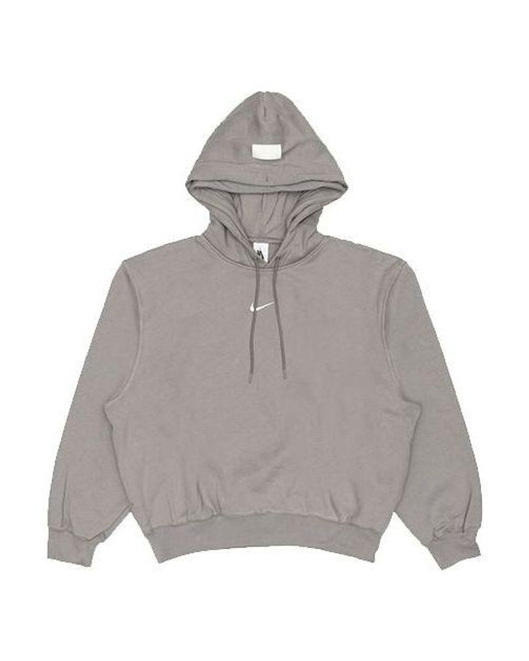 Nike Gray X Fear Of God Crossover Fleece Stay Warm Pullover for men