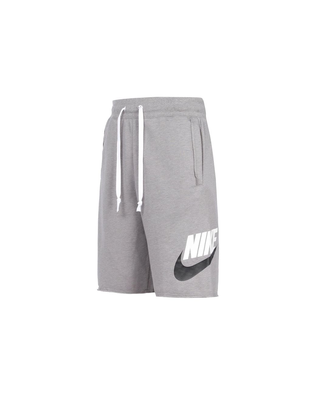 Nike Gray As Sportswear Spe Ft Alumni Short Logo for men