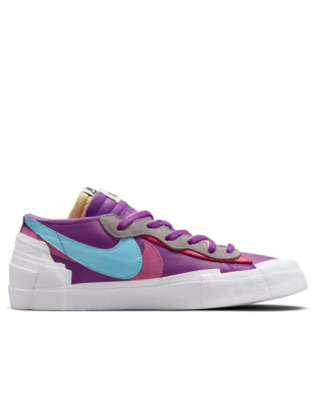 Nike Purple X Sacai X Kaws Blazer Low Dusk' for men