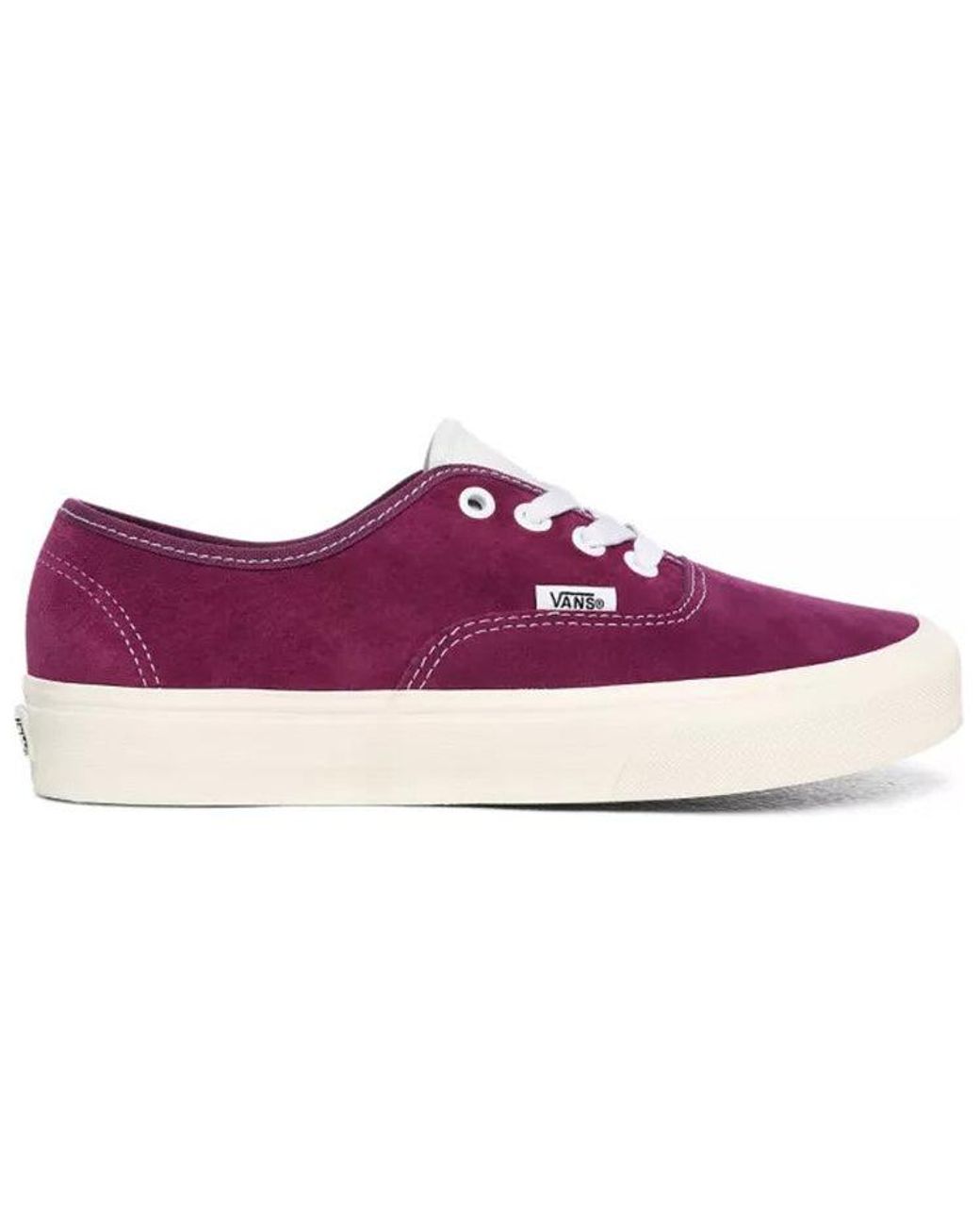 Vans Purple Authentic 'Pig Suede for men