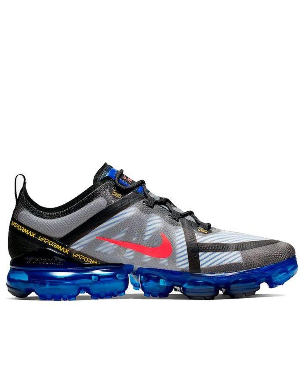 nike air vapormax 2019 black hyper blue bright crimson