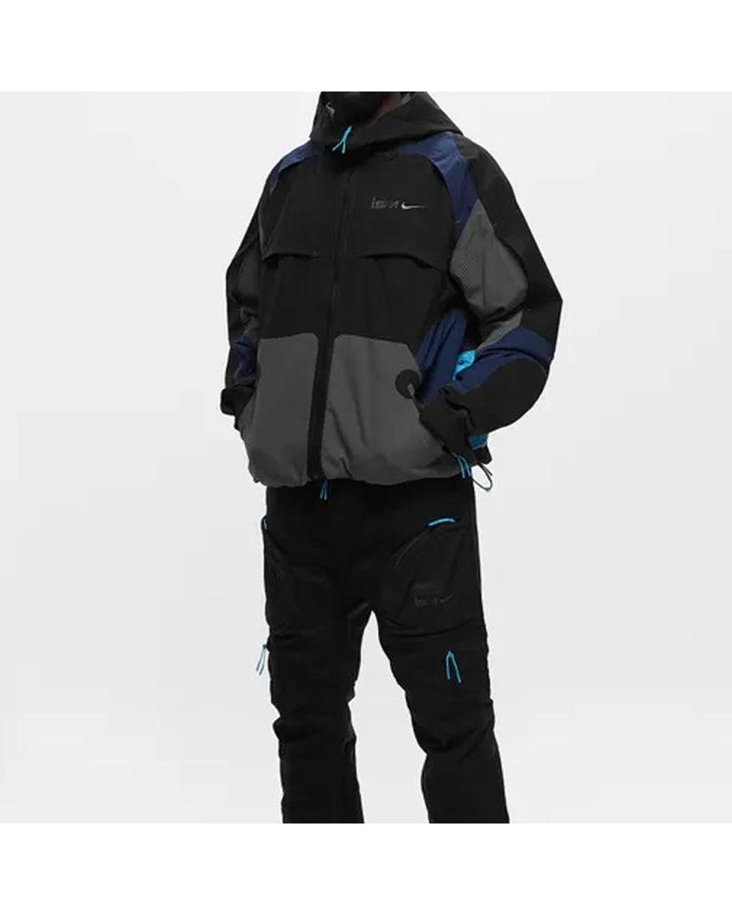 Nike Blue Ispa Jacket Midnight Iron' for men