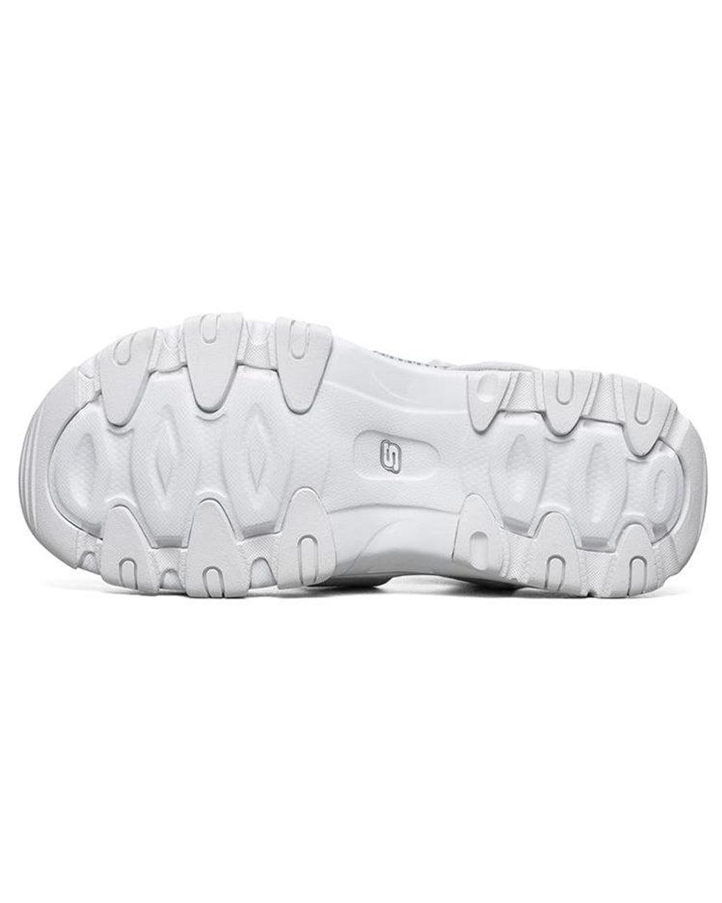 Skechers White (Wmns) D Lites 2.0 Sandal