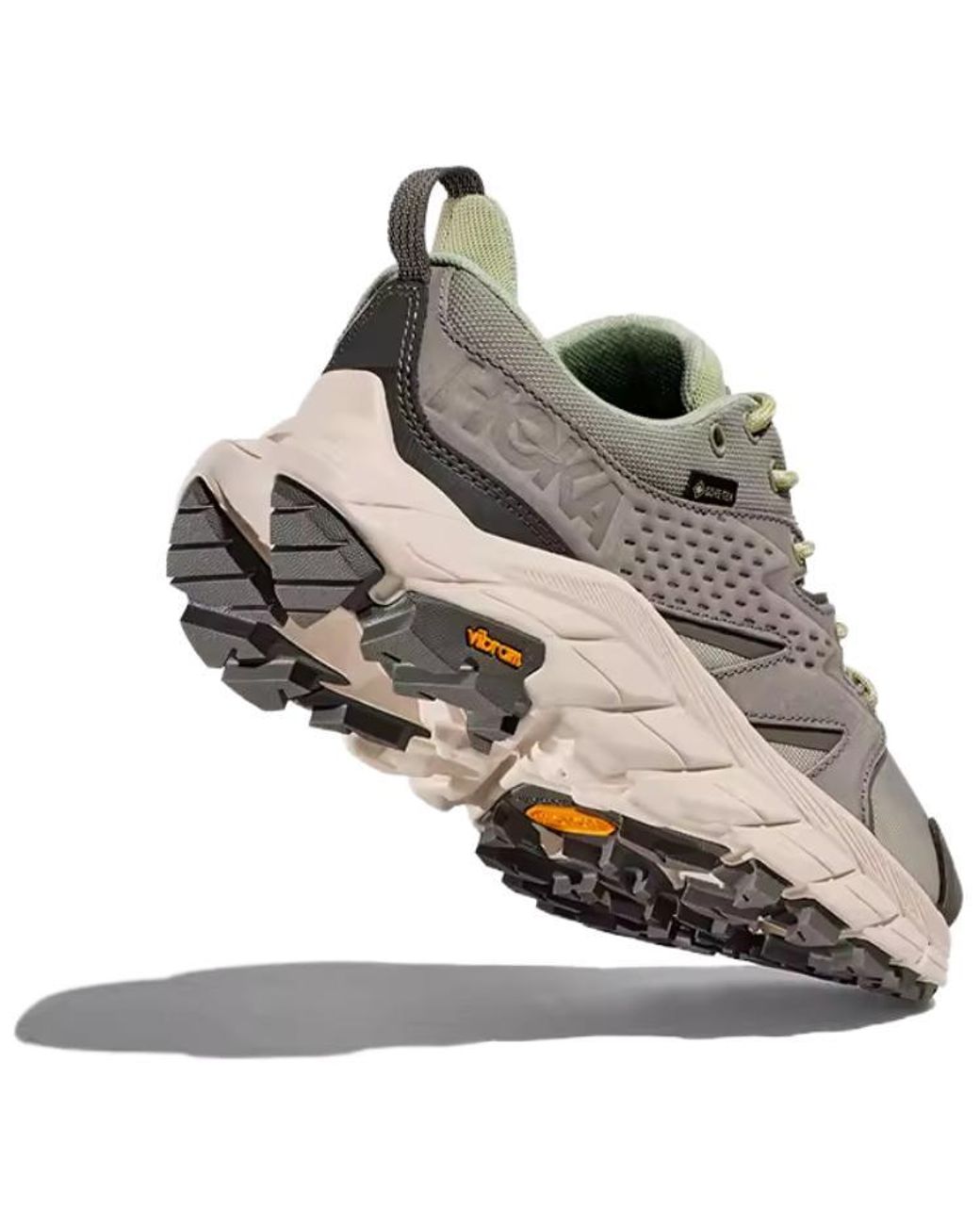 Hoka One One Brown Anacapa Low Gore-Tex 'Barley Seed' for men