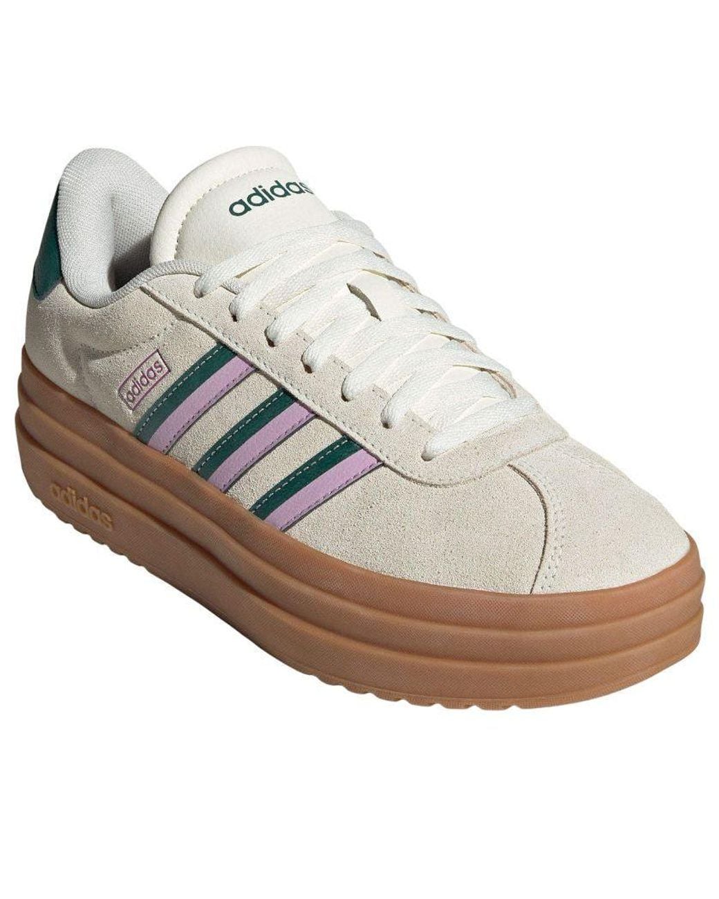 Adidas White (Wmns) Vl Court Bold