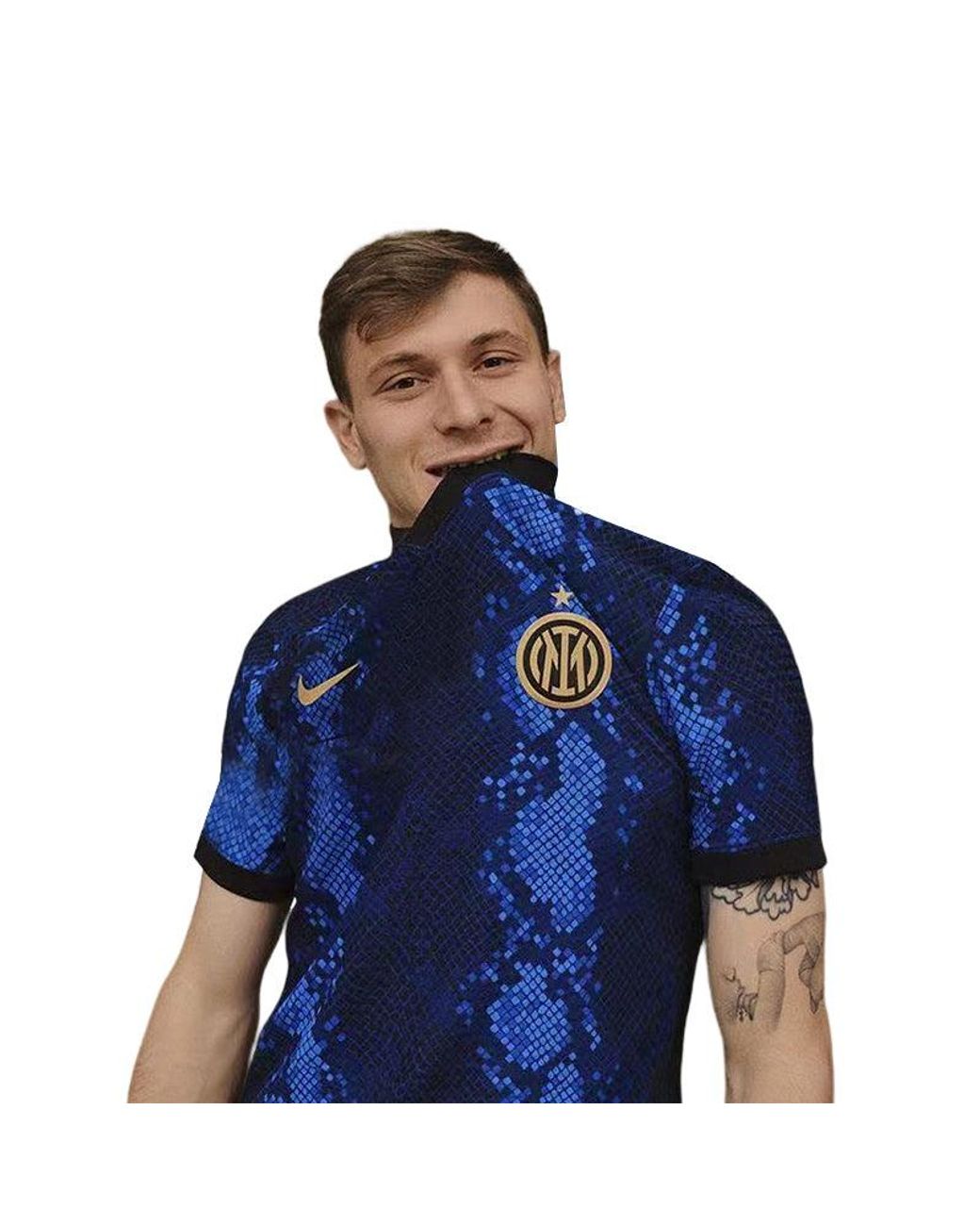Nike Blue Inter Milan 21/22 Stadium Home Jersey Spark' for men