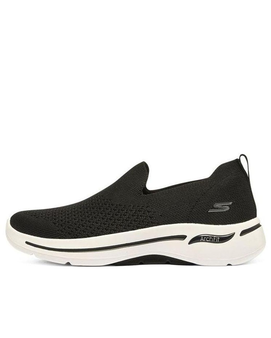 Skechers Black (Wmns) Go Walk Arch Fit Slip On