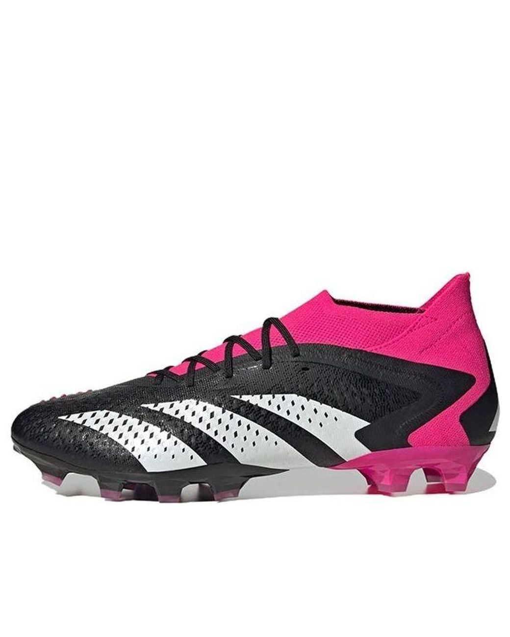 Adidas Black Predator Accuracy.1 Ag 'Core Team Shock' for men