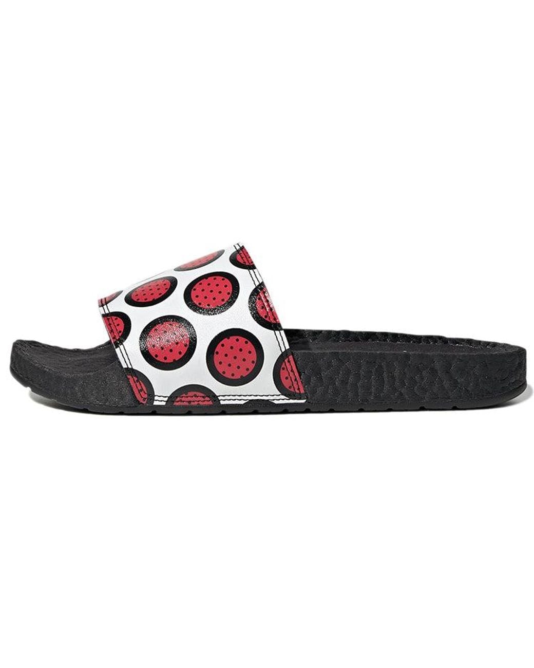 Adidas Blue Adilette Boost Slide 'Pop Art'