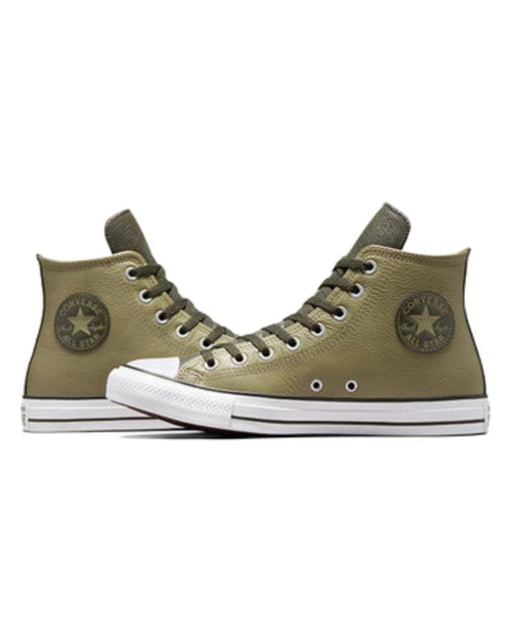 Converse Brown Chuck Taylor All Star Leather High 'Mossy Sloth' for men