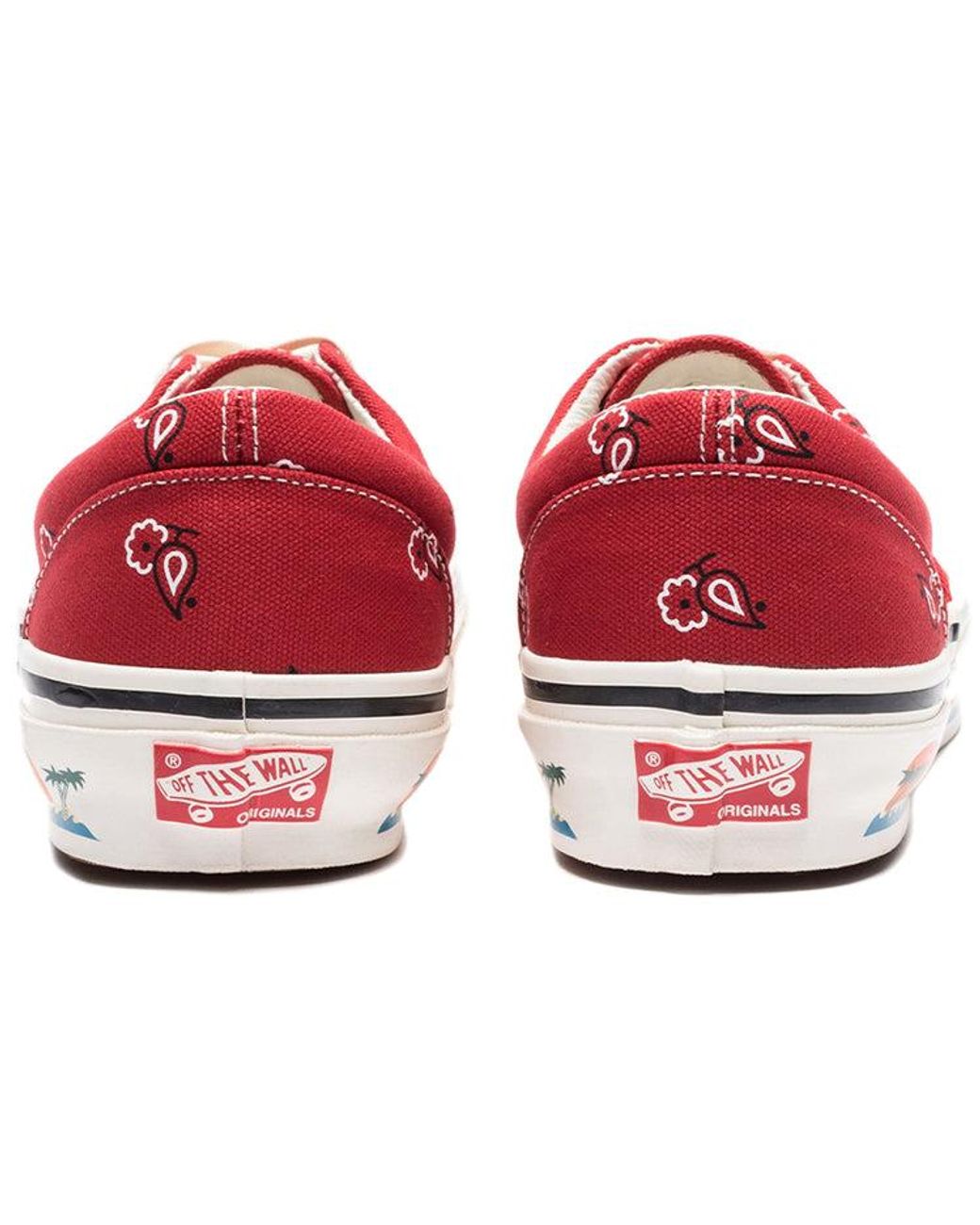Vans Red Og Era Lx 'Paisley for men