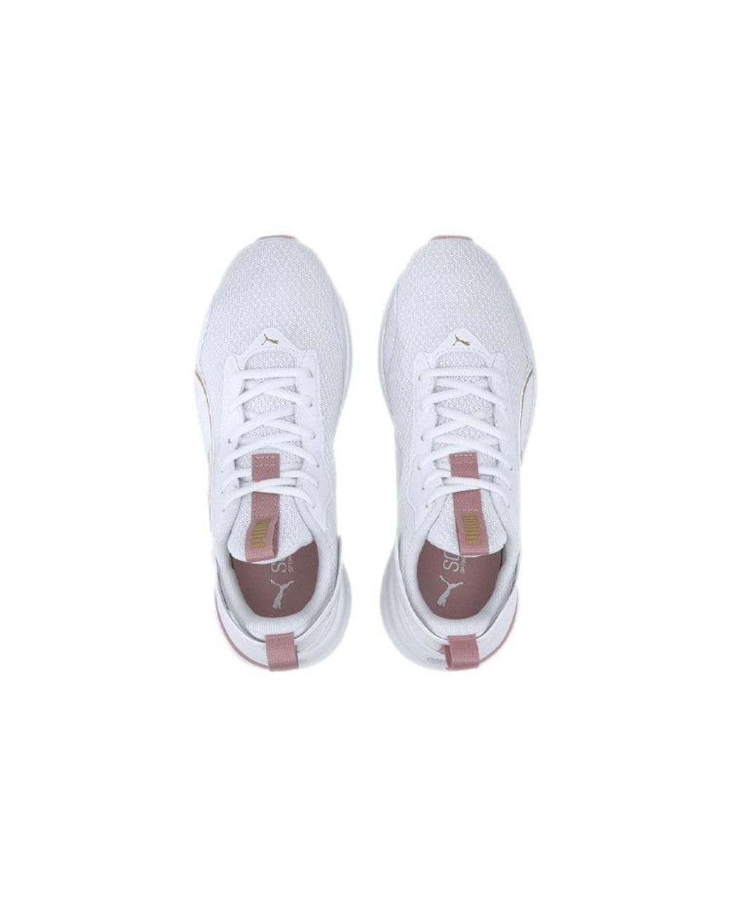 PUMA White Softride Rift Running Shoes
