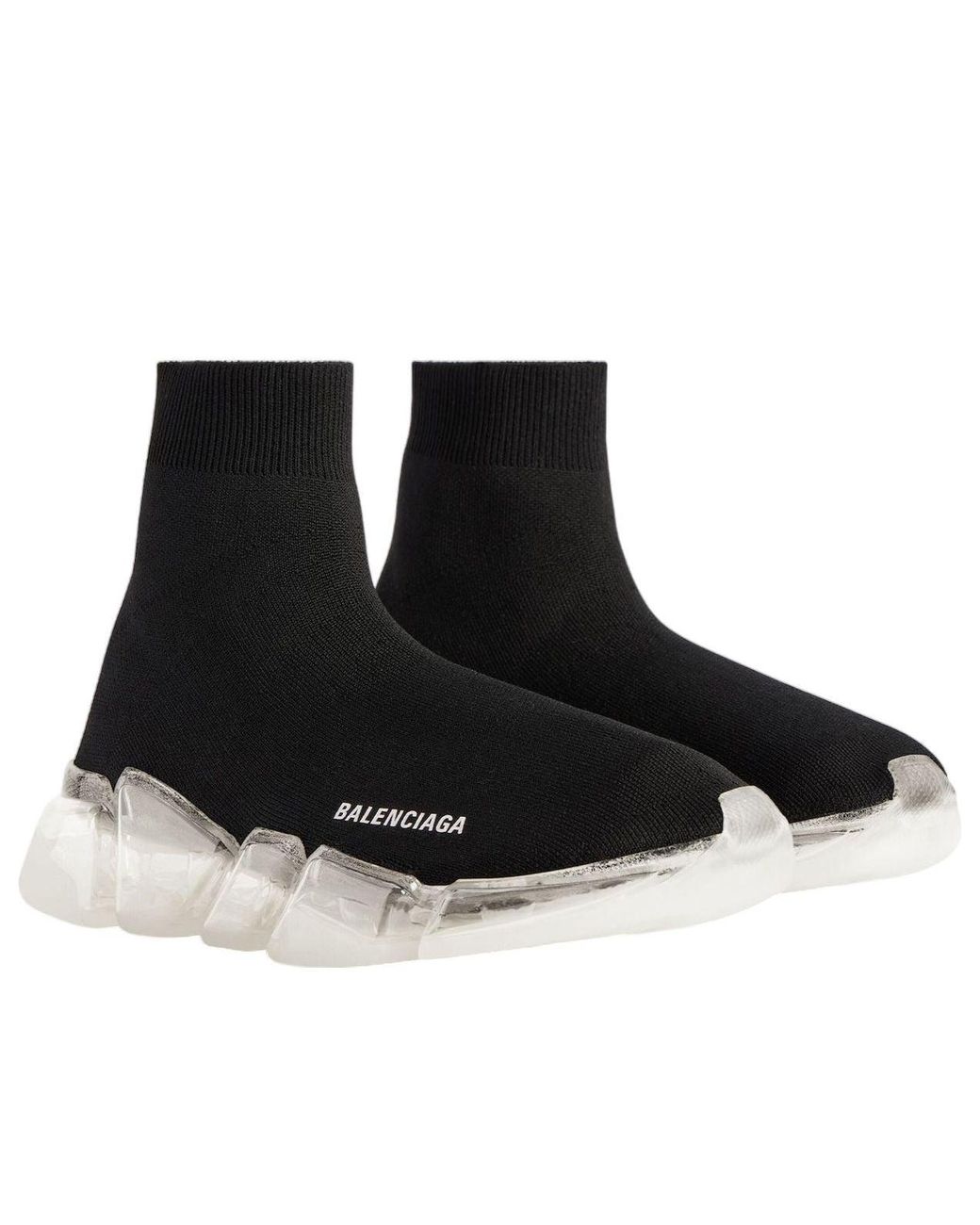Balenciaga Black (Wmns) Speed 2.0 Clear Sole'
