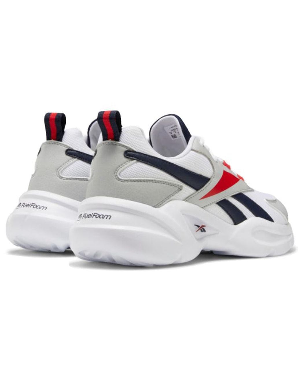 Reebok White Royal Ec Ride 4 Sneakers