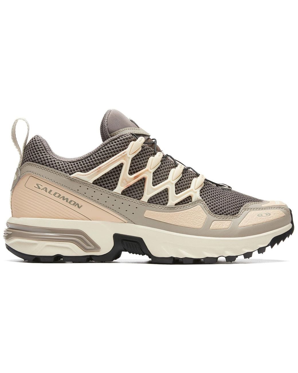 Salomon White Acg + Og Sneakers 'Falcon Shortbread Hazelnut' for men