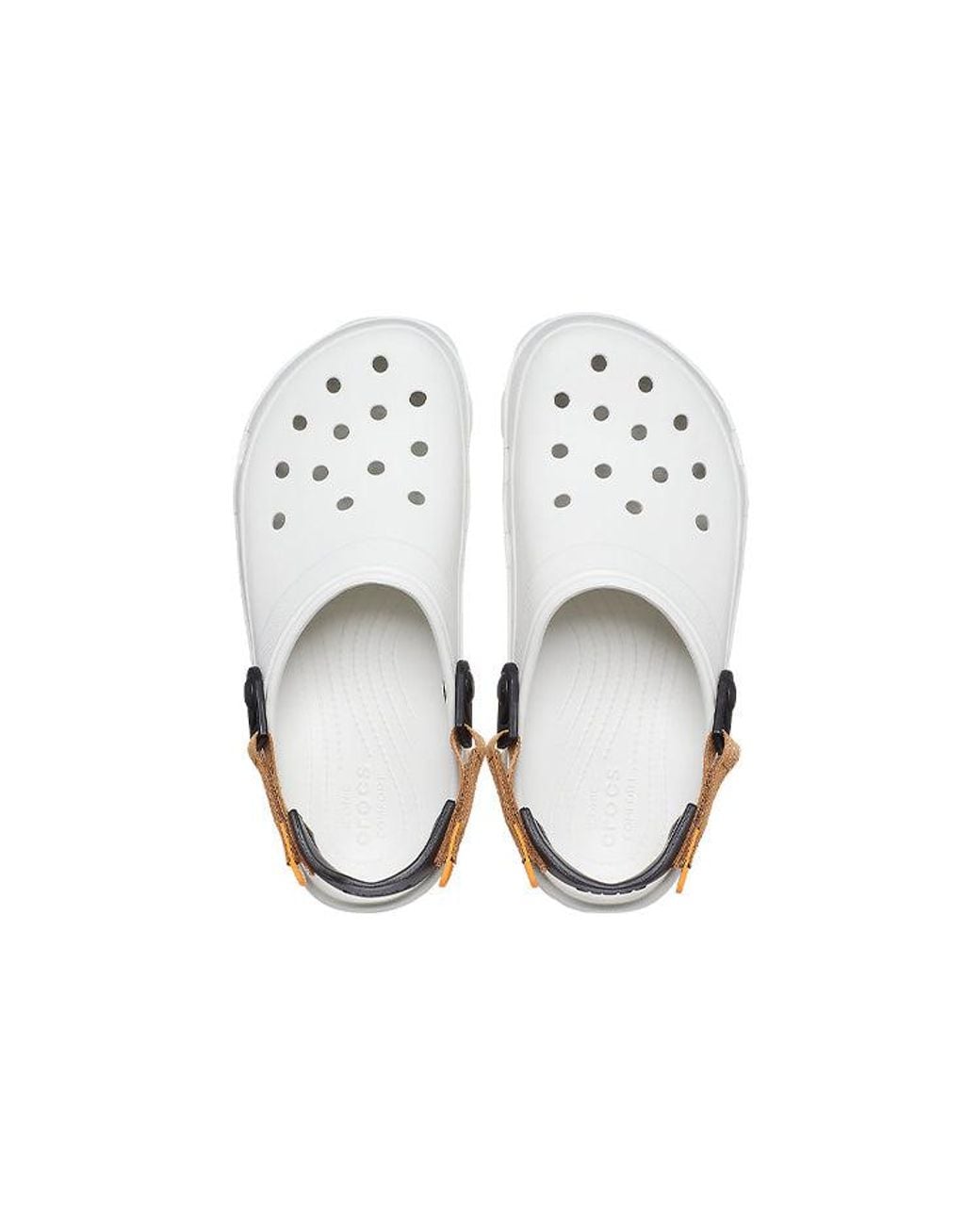 CROCSTM White Classic Clog Beach Sandals for men