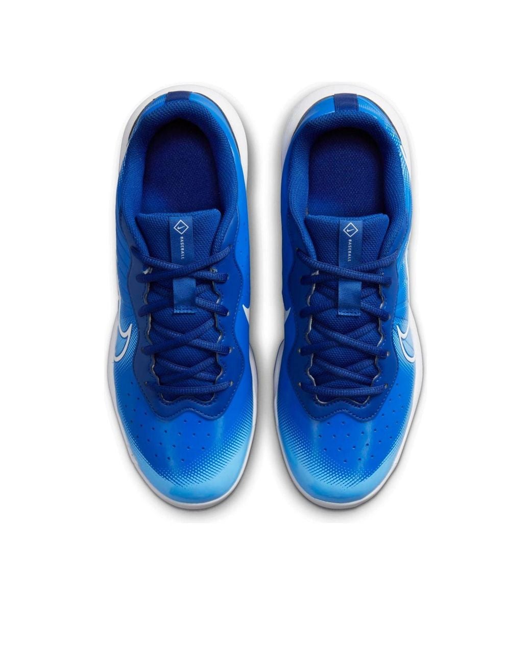 Nike Blue Alpha Huarache Varsity 4 Low 'Hyper Royal' for men