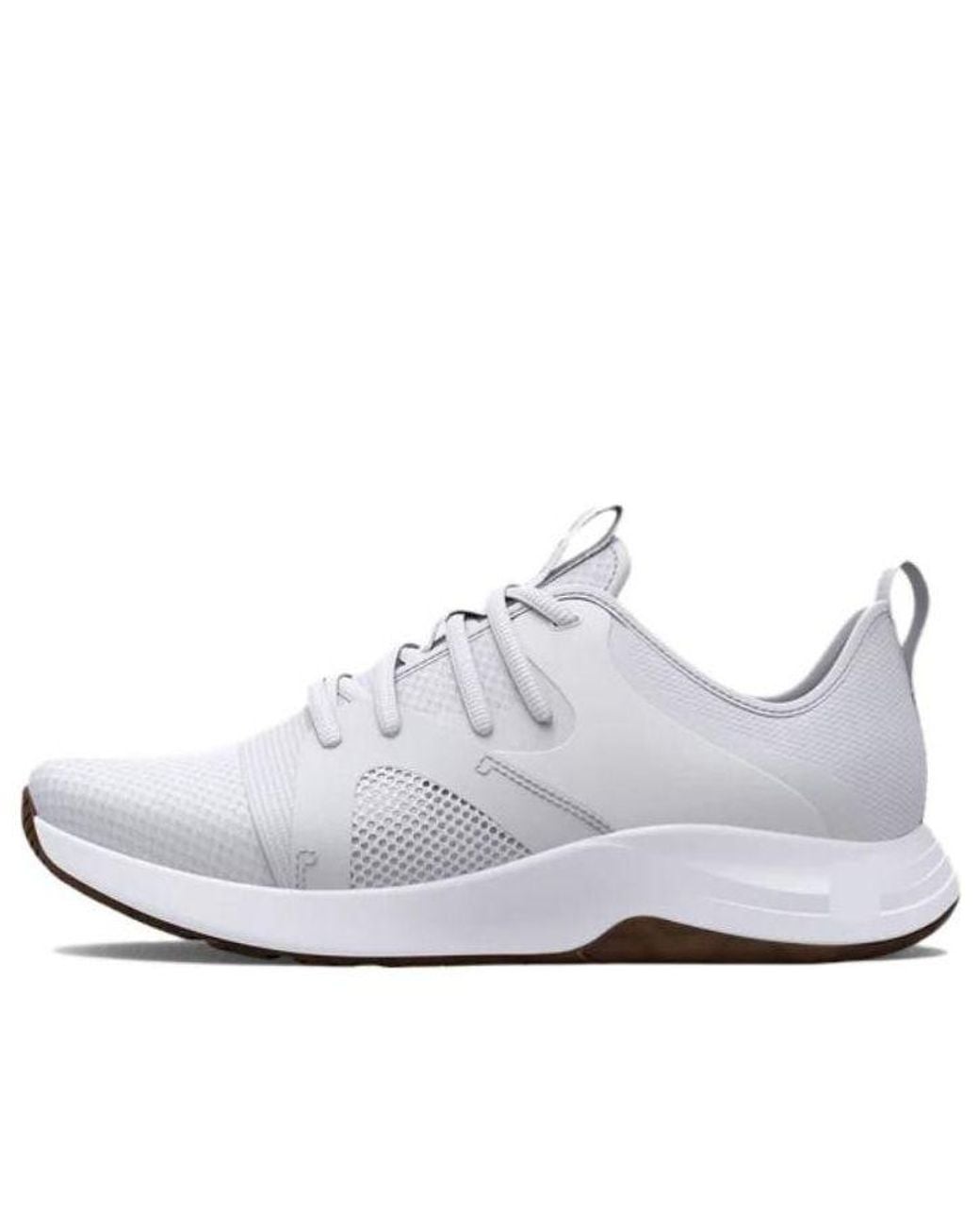 Under Armour White (Wmns) Charged Breathe Lace Tr