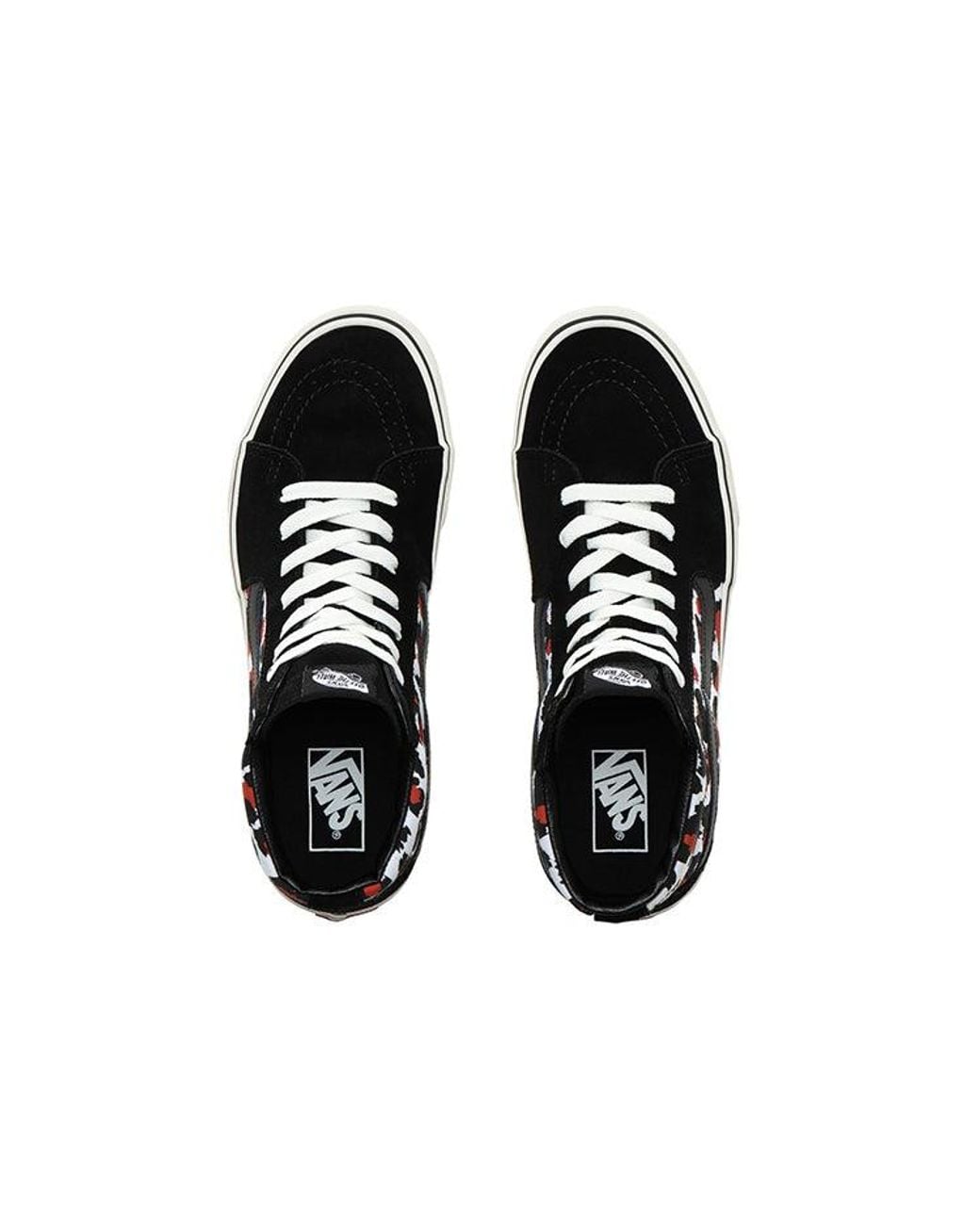 Vans Black Leopard Sk8-Hi for men