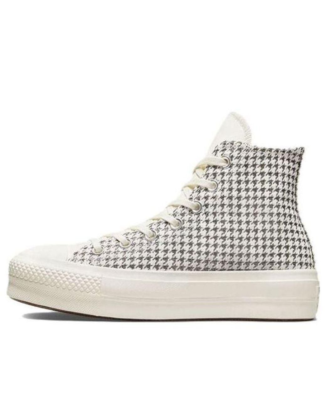 Converse Metallic (Wmns) Chuck Taylor All Star Lift Platform High 'Houndstooth Shine