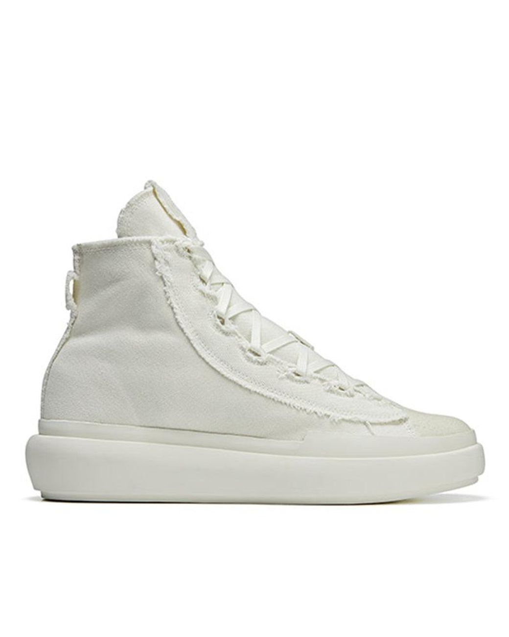 Adidas White Y-3 Nizza Hi 'Off' for men