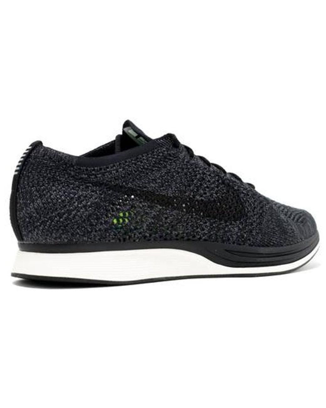 Nike Blue Flyknit Racer 'Knit By Night' for men