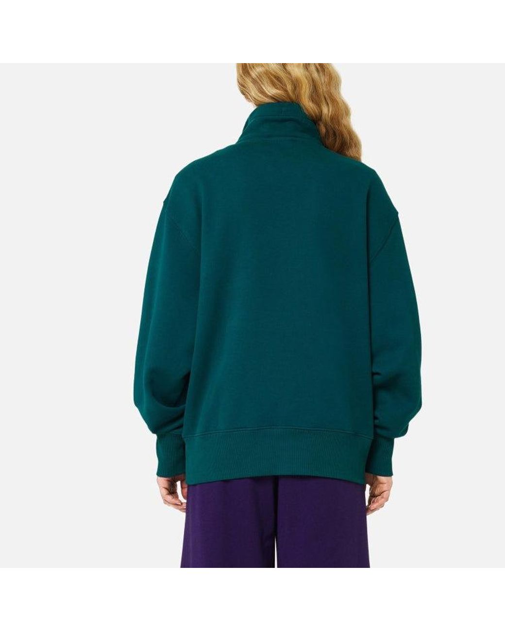 PUMA Green X Ami Half Zip Sweatshirt for men