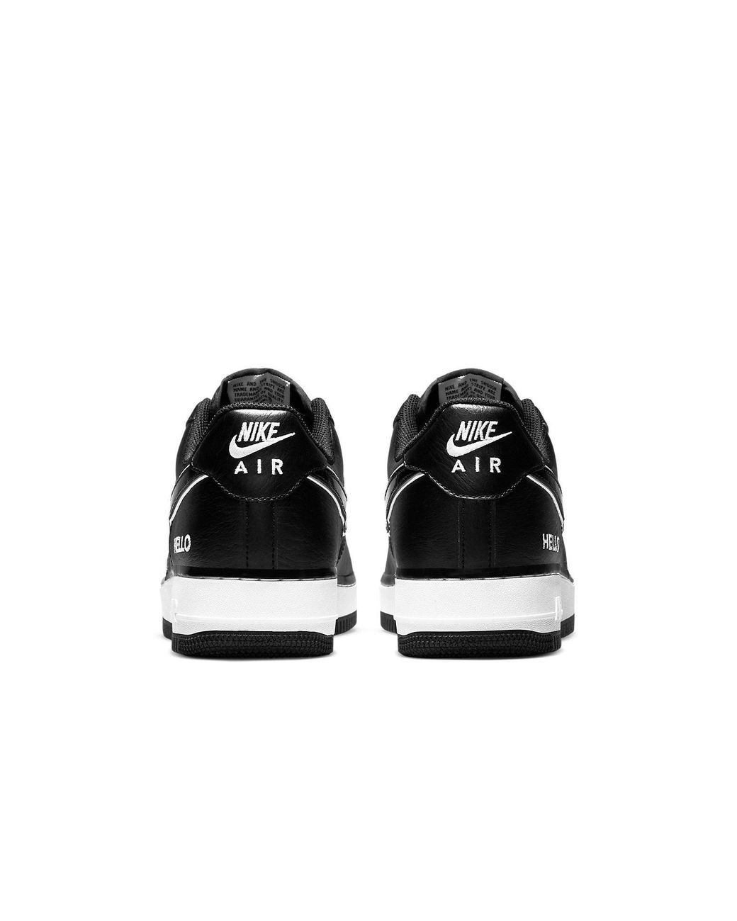 Nike Black X Urbanstar Air Force 1 '07 Lx 'Hello Pack for men
