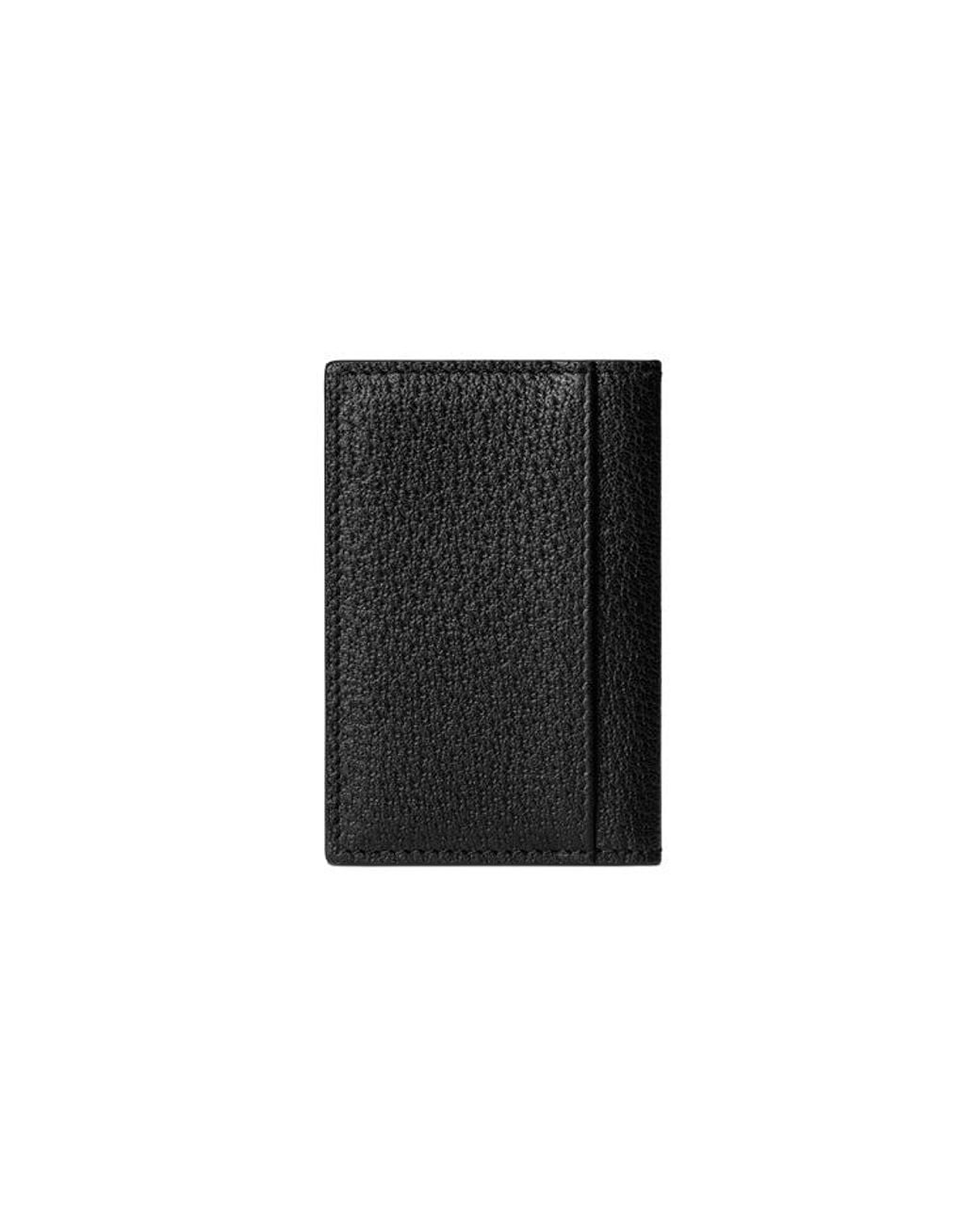 Gucci Black Gg Marmont Card Case 547075-Dj20T-1000 for men