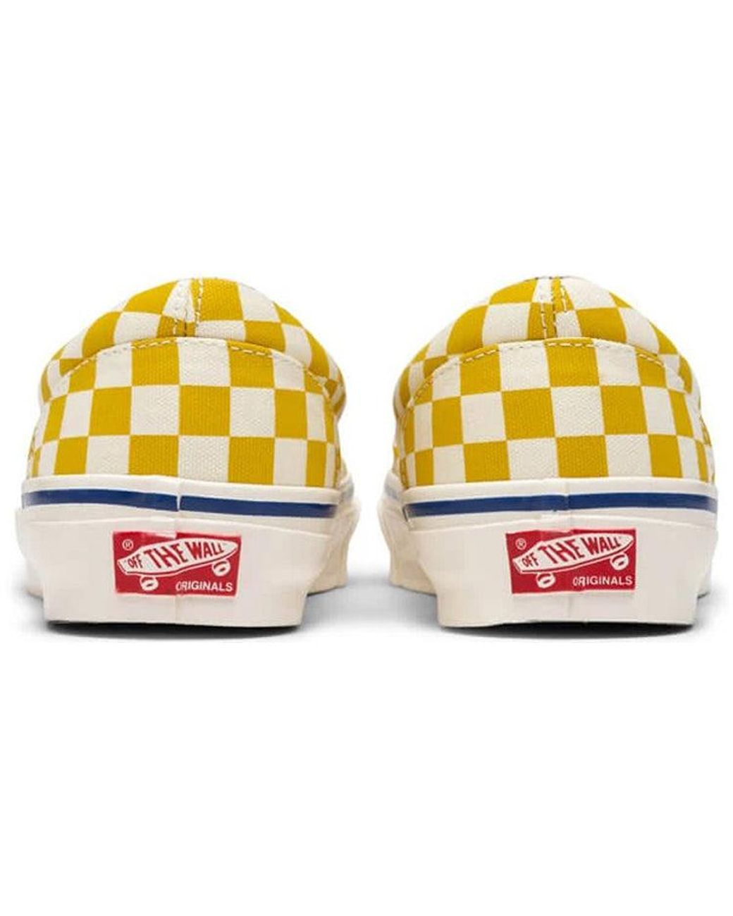 Vans Yellow Og Era Lx 'Checkerboard for men