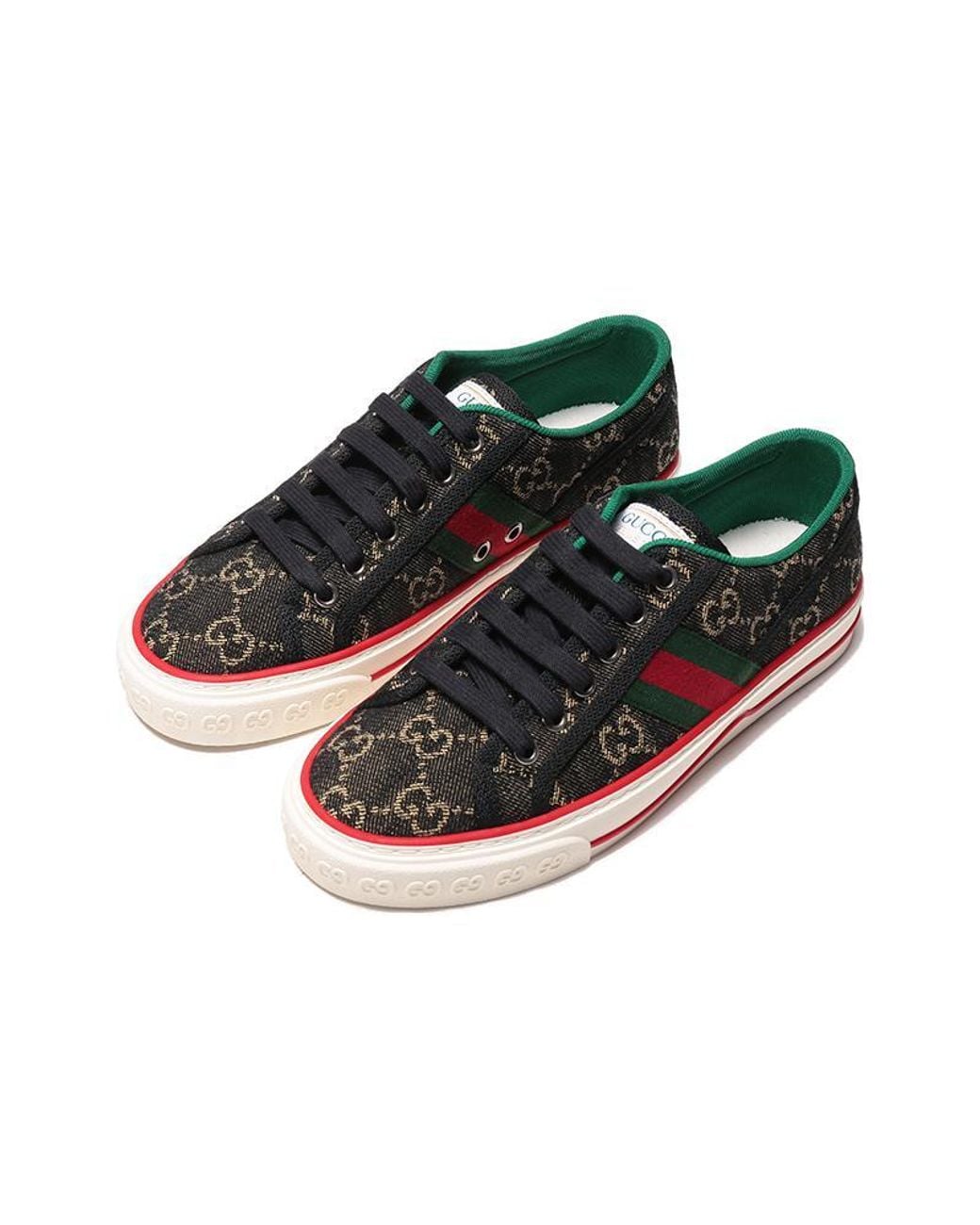 Gucci Red (Wmns) Tennis 1977 Gg Logo Multi'