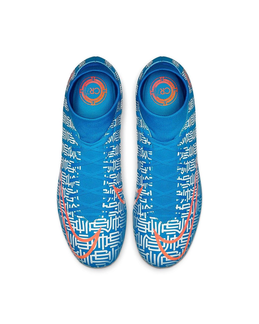 Nike Blue Mercurial Superfly 7 Academy Cr7 Ag Artificial Grass C for men
