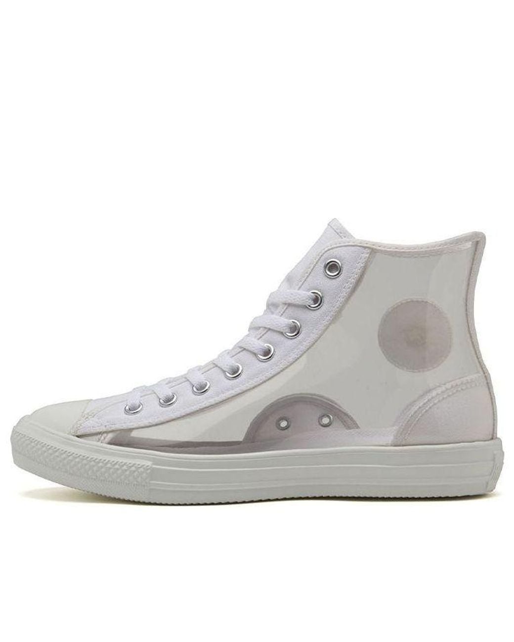 Converse Gray Chuck Taylor All Star Light Clear Material for men