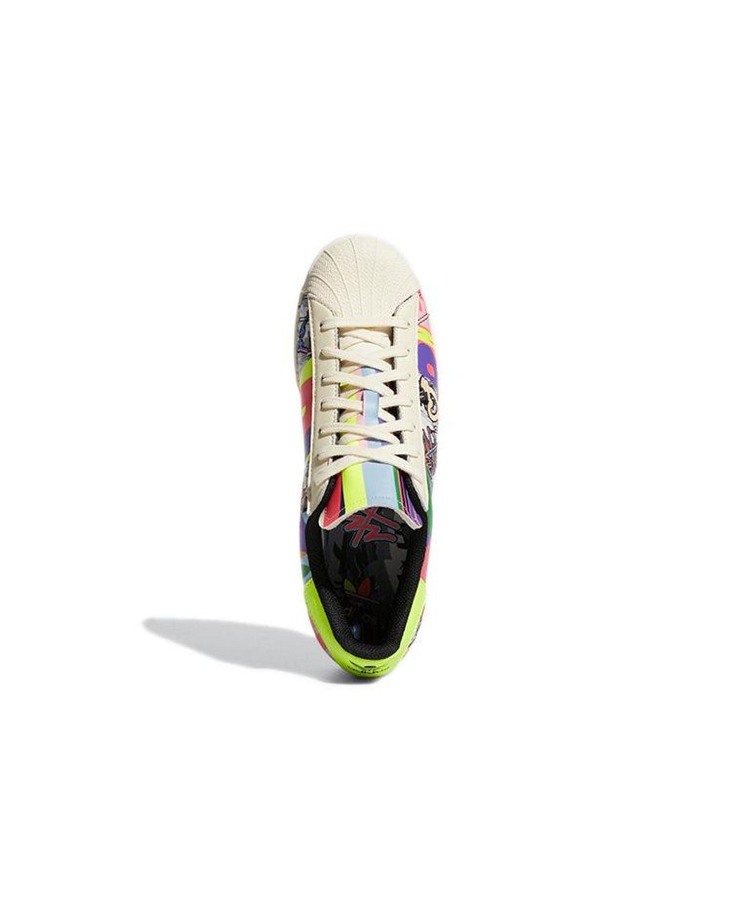 Adidas White Kris Andrew Small X Superstar 'Pride' for men