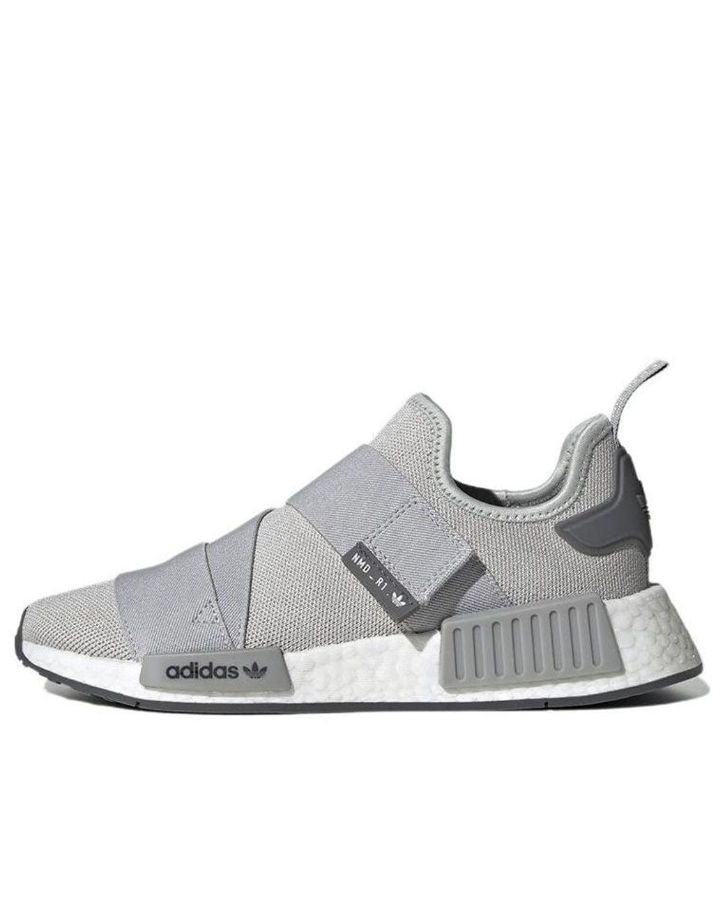 Adidas NMD_R1 Primeblue Men's Shoes Cloud White/Cloud White/Gum