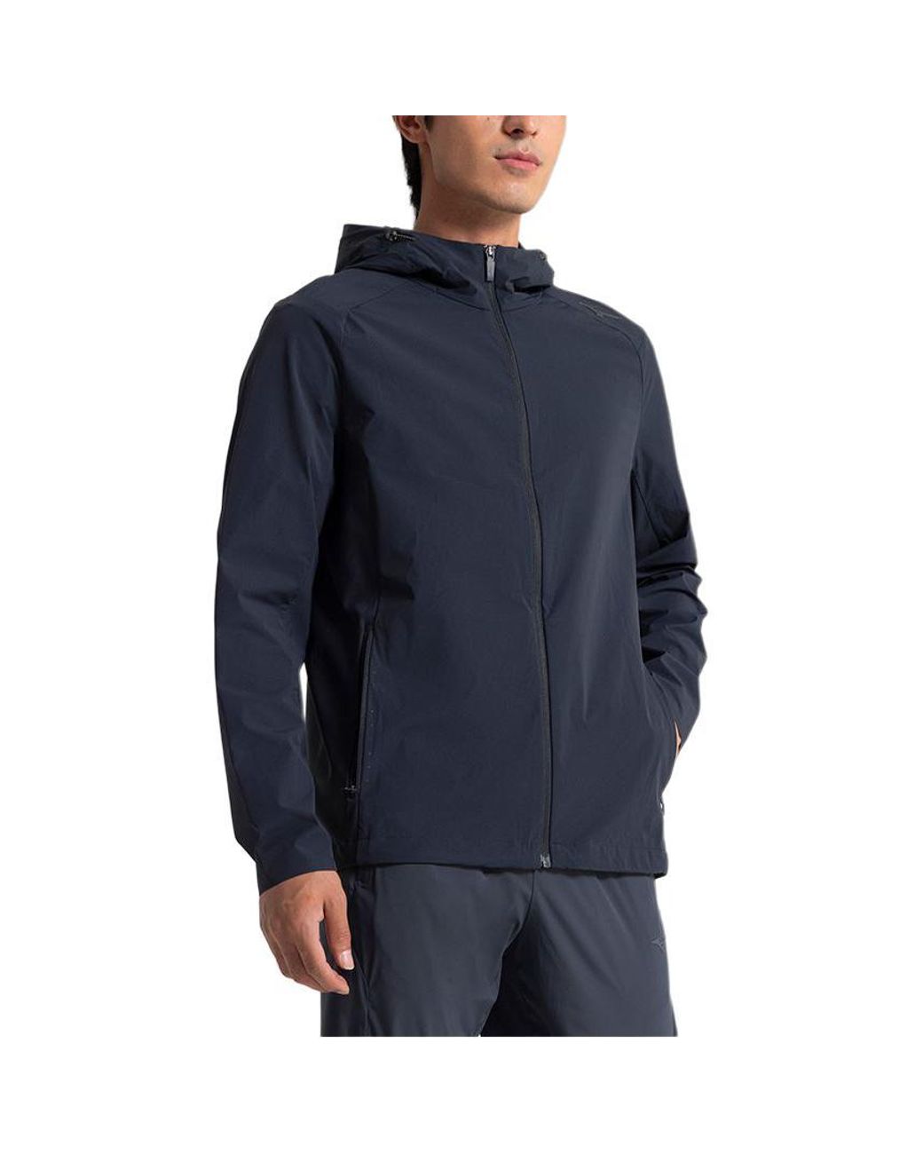 Mizuno Blue Essentials Track Jacket for men