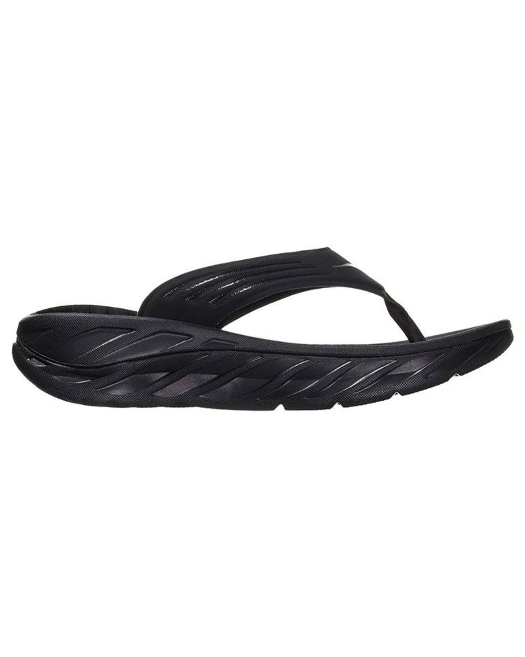 Hoka One One Blue Ora Recovery Flip Slide for men