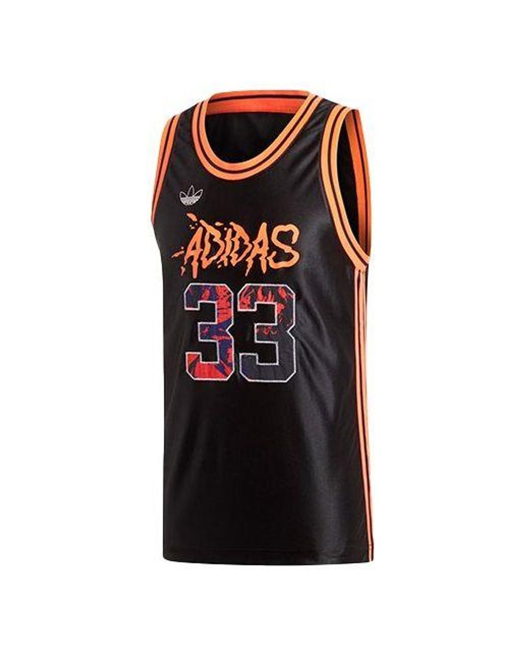 Adidas Black Originals Basketball Vest for men