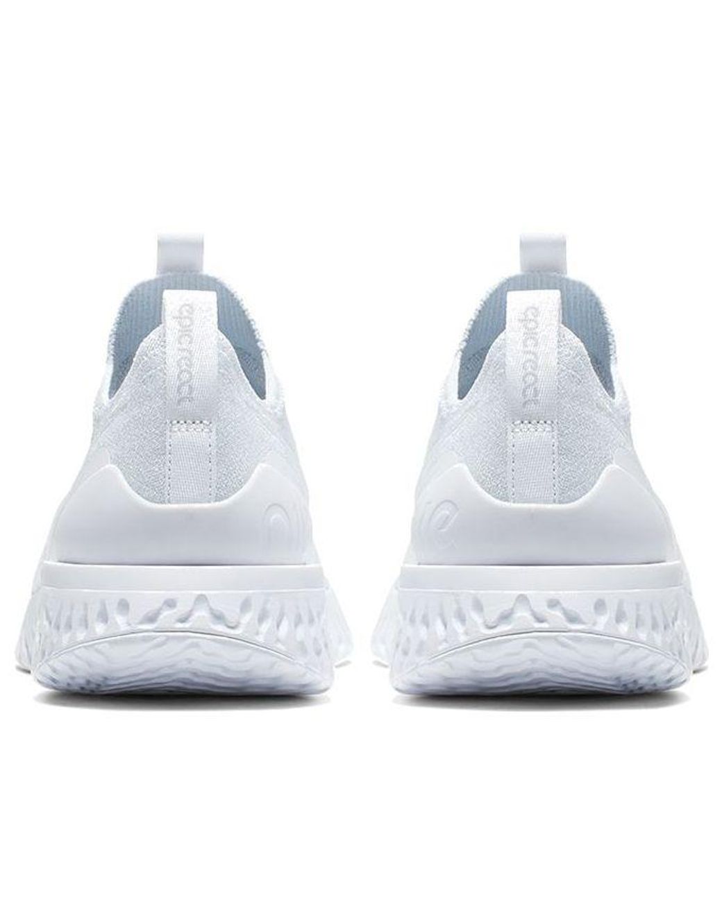 nike epic phantom react triple white
