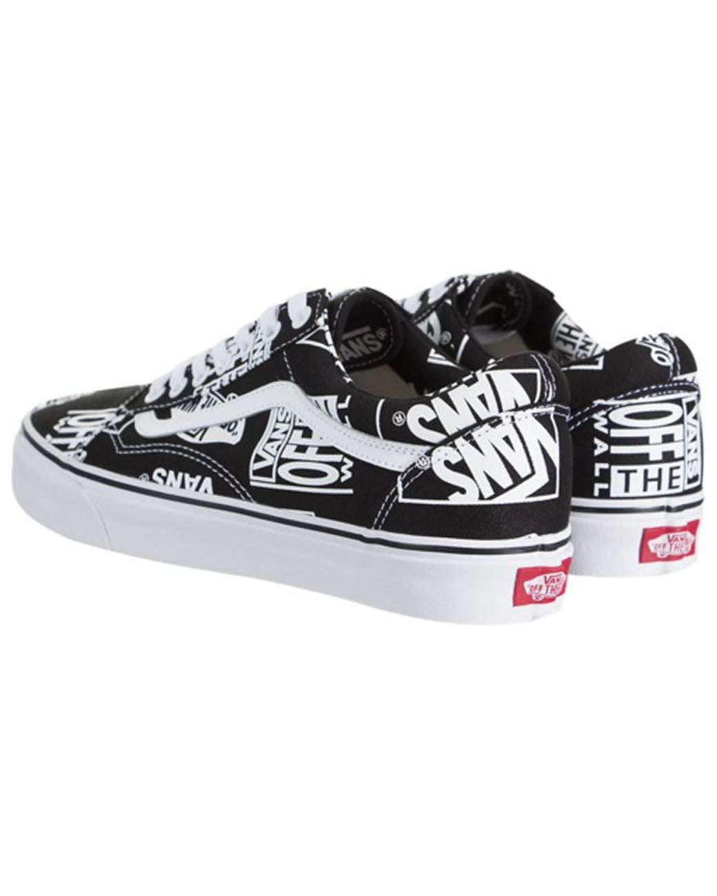 Vans Black Old Skool 'Logo Mix' for men