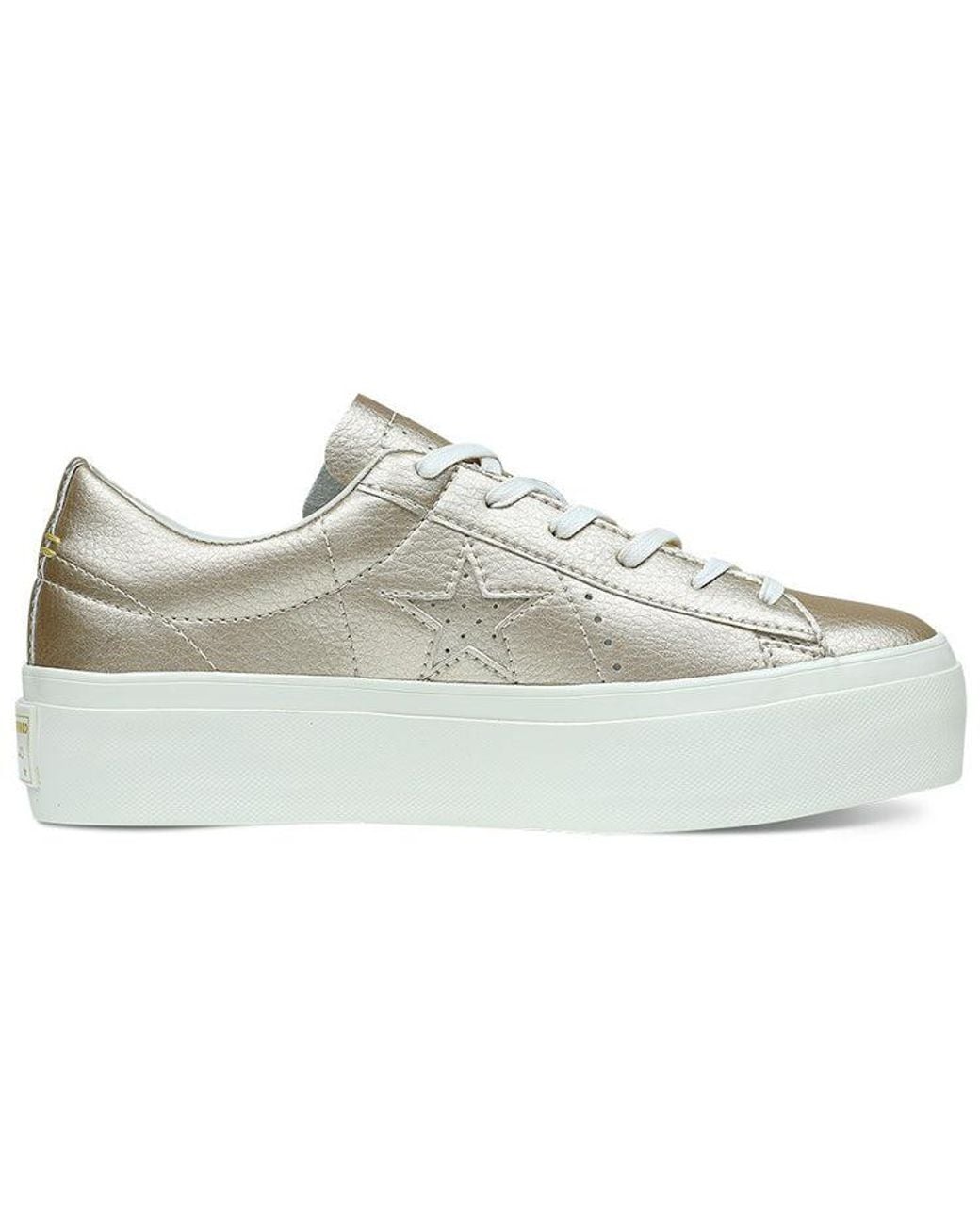 Converse White (Wmns) One Star Platform Ox