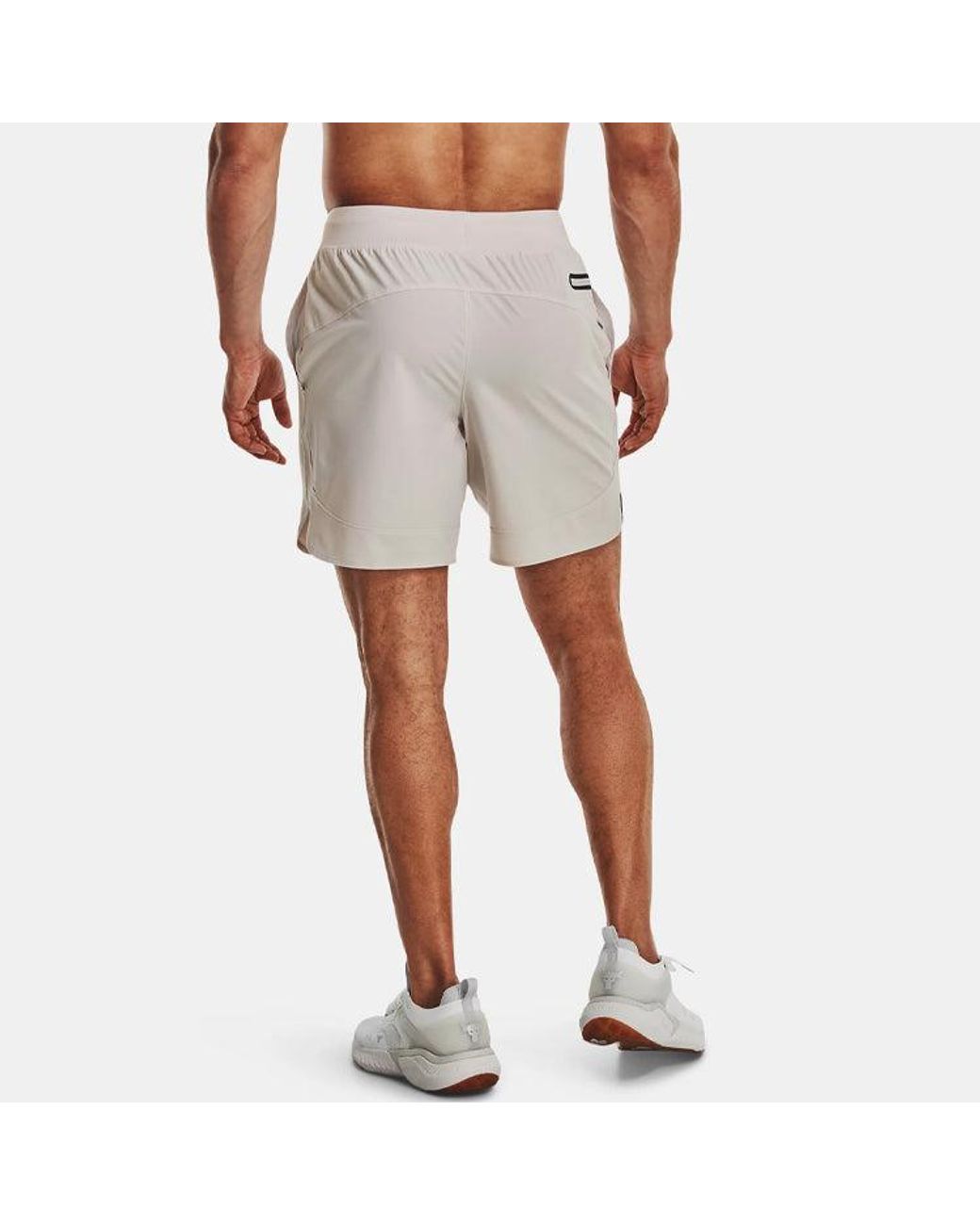 Under Armour Gray Project Rock Unstoppable Shorts for men