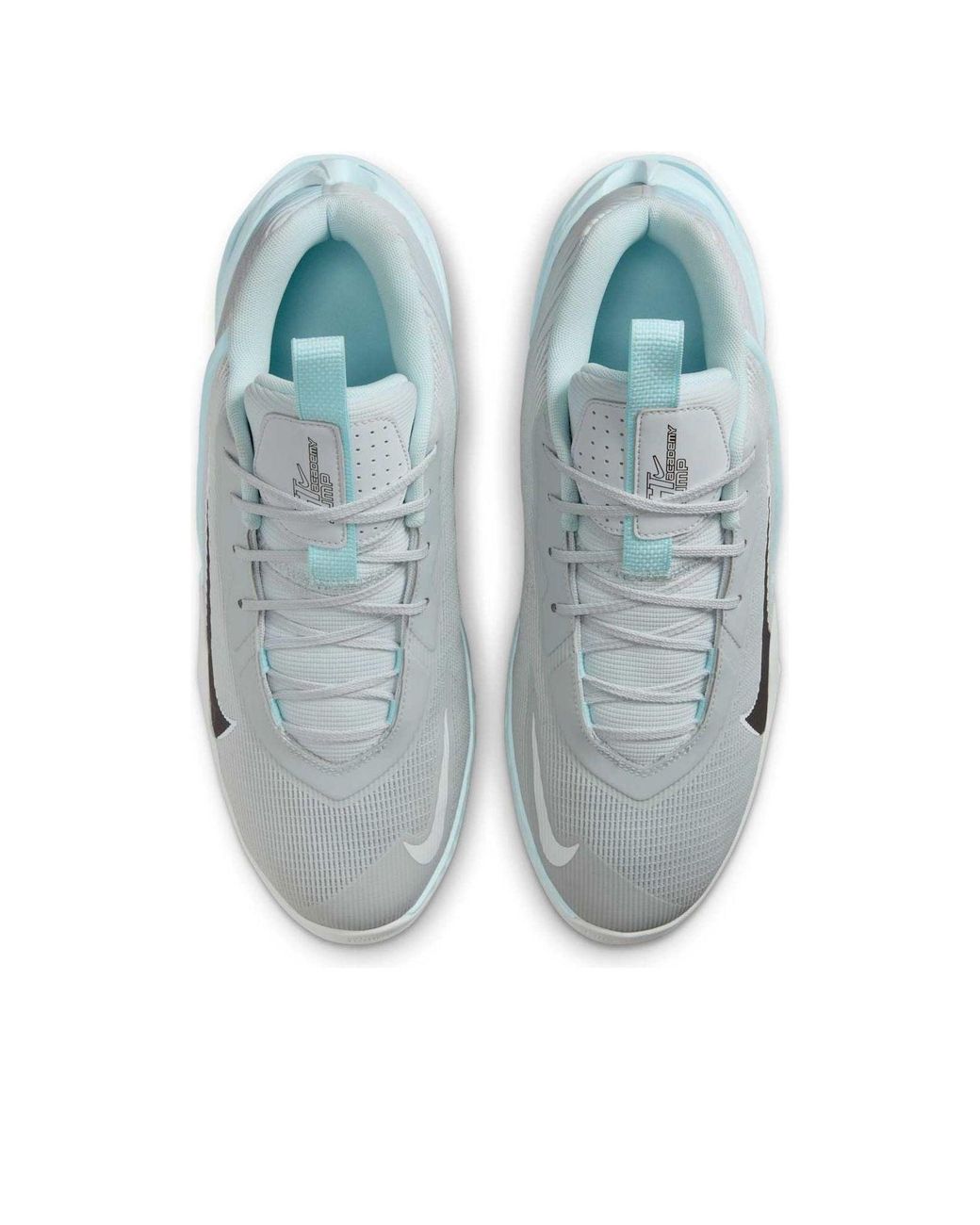Nike Blue Air Zoom Gt Jump Academy 'Pure Platinum Glacier' for men