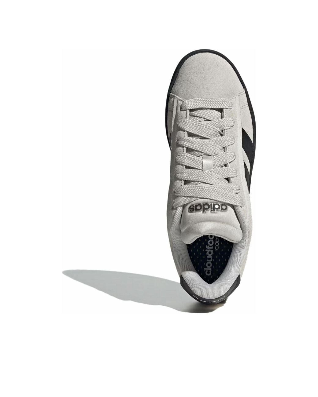 Adidas Gray Grand Court Alpha for men