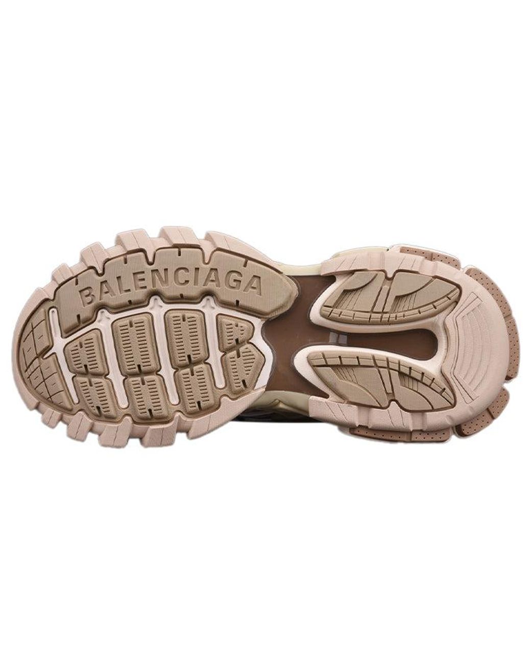 Balenciaga Natural Track 2 Low-top Sneakers Beige