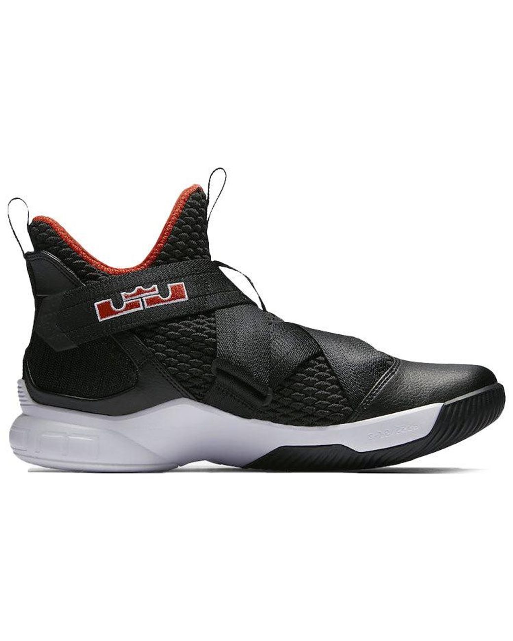 Nike Black Lebron Soldier 12 for men